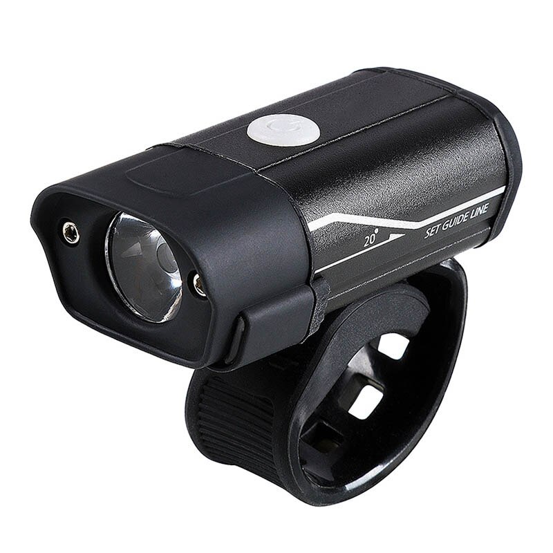 Kit Lumière Vélo NAKOSITE BK02 1500 Lumens Avant + Arrière + Sonnette + 10 Autocollants Réfléchissants - USB Rechargeable IPX5