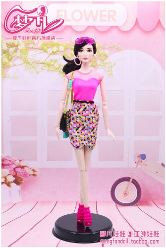 30cm Doll Dress Clothes suit for licca For ob24 ob27 Doll for Mengfan Doll Accessories Baby Toys Best Girl'