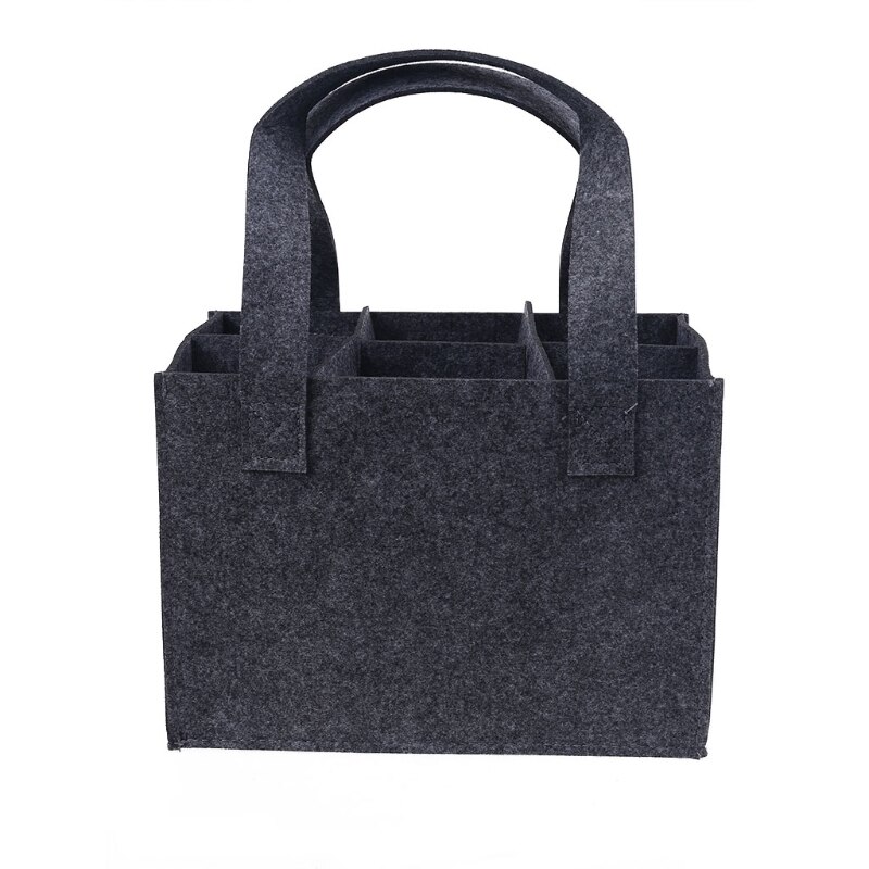 Mehrweg-tragetasche für 6 weinflaschen, Ideal für reisen, Camping und picknicks