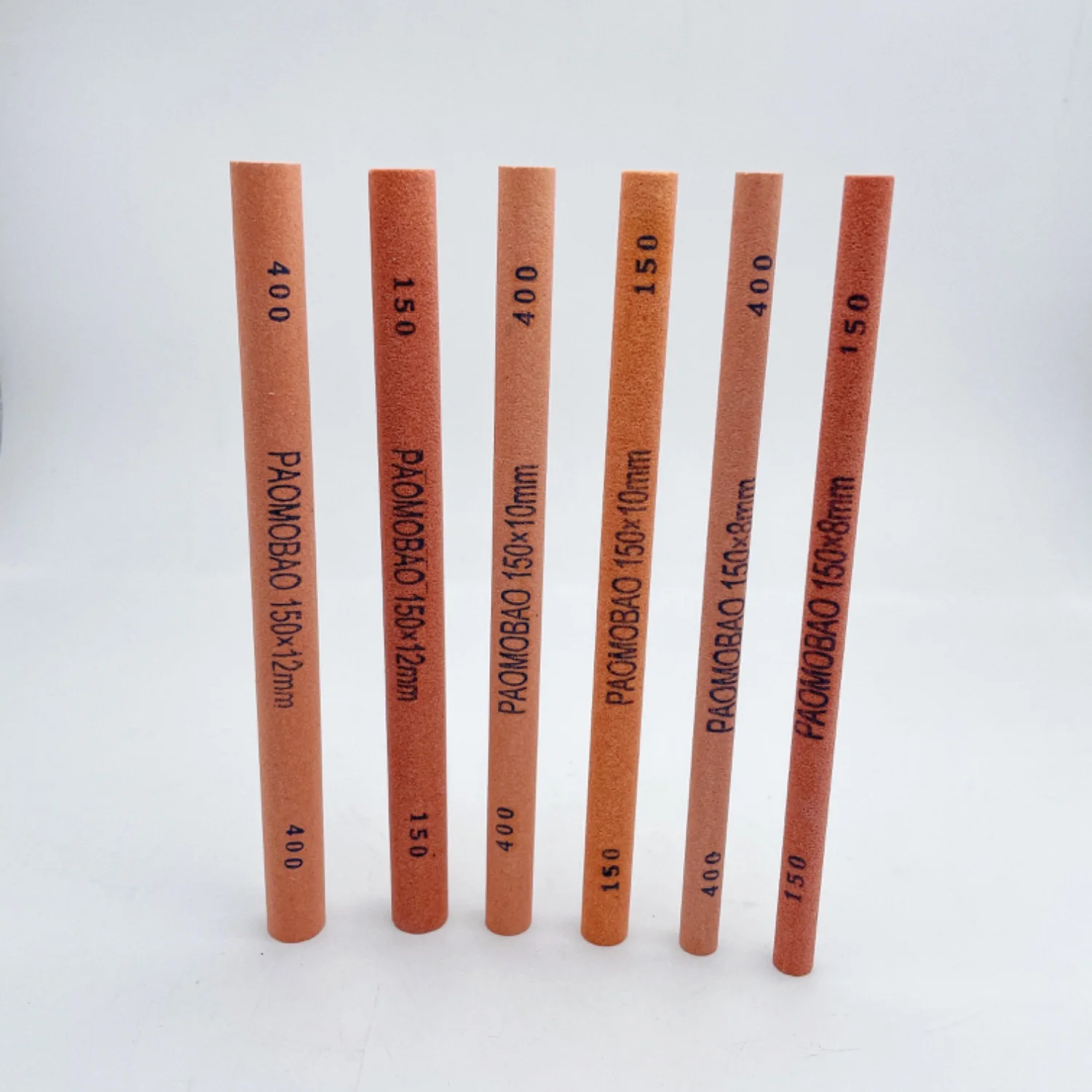 5pcs Round Polishing Oil Stone Fine Grinding Oilstone Strip Sharpening Knife Stone for Knives Kit Metal Alloy Steel Φ3~12mm