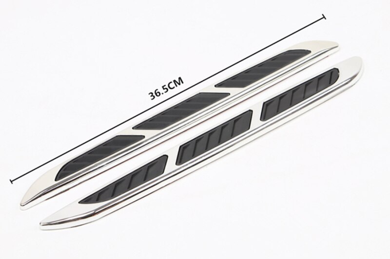 Maska samochodu dekoracji samochodu rekina skrzela powietrza naklejka na nawiew dla Chrysler Aspen Pacifica PT krążownik Sebring miasto kraj