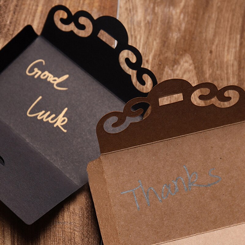 20PCS/Pack Hollow Out Kraft Paper Thicken Envelopes for Birthday Christmas Wedding Writing Paper Stationery