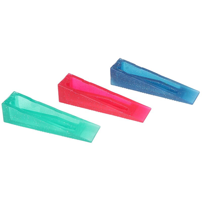 Silicone Door Draft Stopper Wedge Block Guard Wind Dust Blocker Protector For Home Children Office Door Holder Kids Security