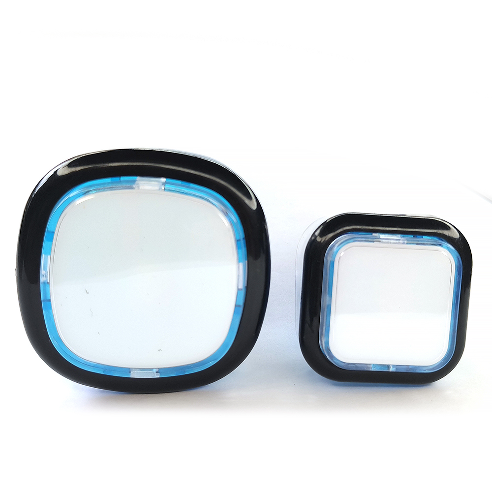 10 stücke 35mm 50mm 5V 12V LED Licht drücken Taste Platz Klar Schalter Für Slot Arkade spiel Maschine Flipper Teil Fabrik