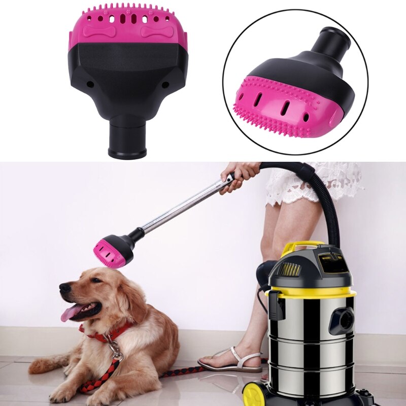 Huisdier Stofzuiger Borstel Nozzle Accessoires 32Mm Hond Kat Massage Haar Kam Gereedschap