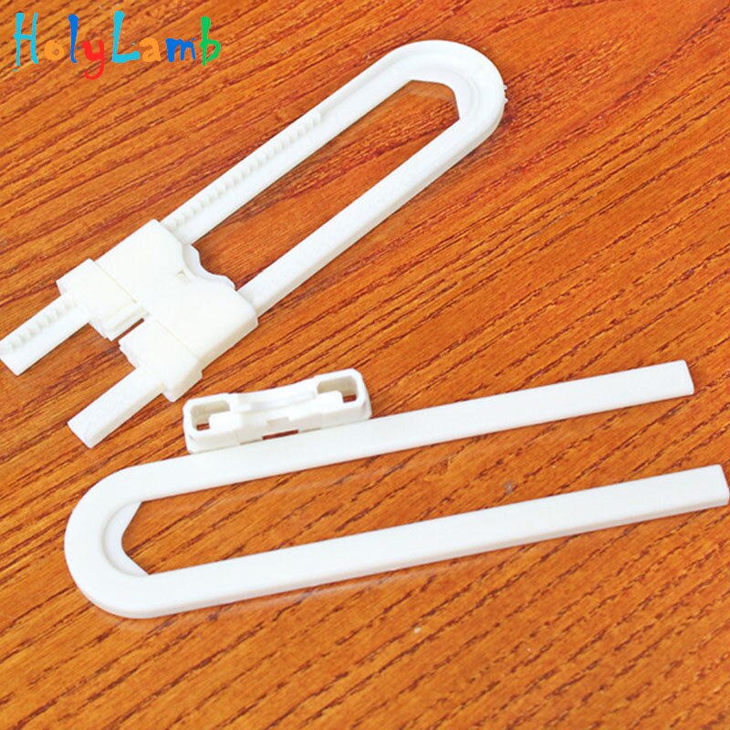 Blocco dell&#39;armadio a forma di U sicurezza del bambino sicurezza dei bambini sicurezza dei bambini sicurezza dei bambini sicurezza dei bambini blocco del cassetto a prova di bambino per il castello dell&#39;armadio