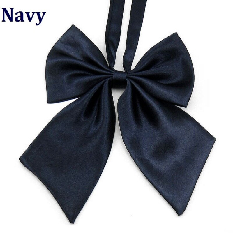 HOOYI nœud papillon solide noeuds papillon femmes nœud papillon: Deep blue