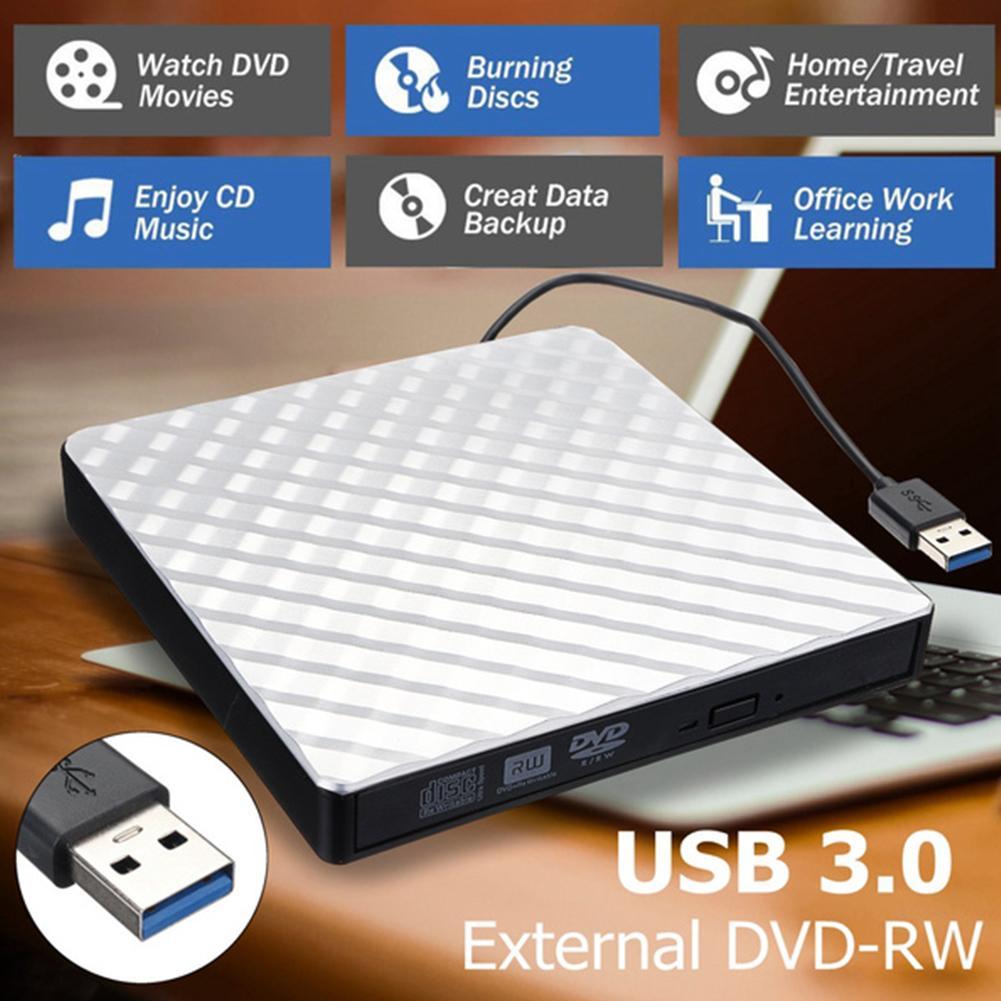 USB 3.0 External DVD For Burner Writer Recorder RW Optical Drive Dvd PC Supplies Player CD/DVD ROM Reader Player For Laptop