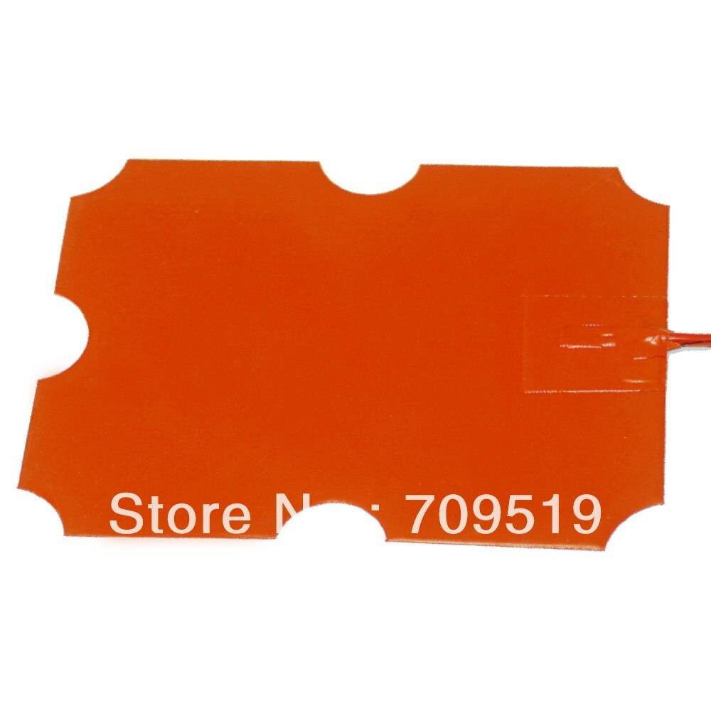 3D Printer Silicone Heater Pad/Mat 12 Voltage With 100K Thermistor