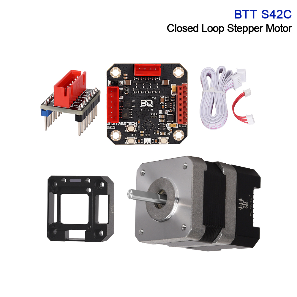 BIGTREETECH BTT S42C Closed Loop 42 Stepper Motor Driver Kit OLED Nema 17 Motors For Octopus SKR V1.4 Ender3 3D Printer Parts