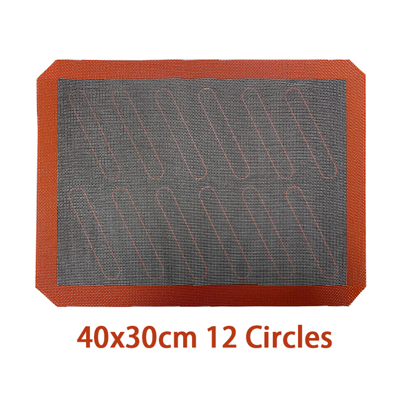 Siliconen Bakmat Non-stick Oven Vel Liner Bakkerij Keuken Bakvormen Accessoire Gereedschappen Gebak Macaron Pad Voor Koekjes: Beige