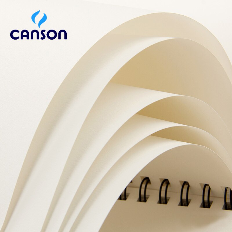 Canson 1557 sketchbook sketchbook 180g 16K 8K color lead book charcoal pencil drawing pencil acid free fine grain art supplies