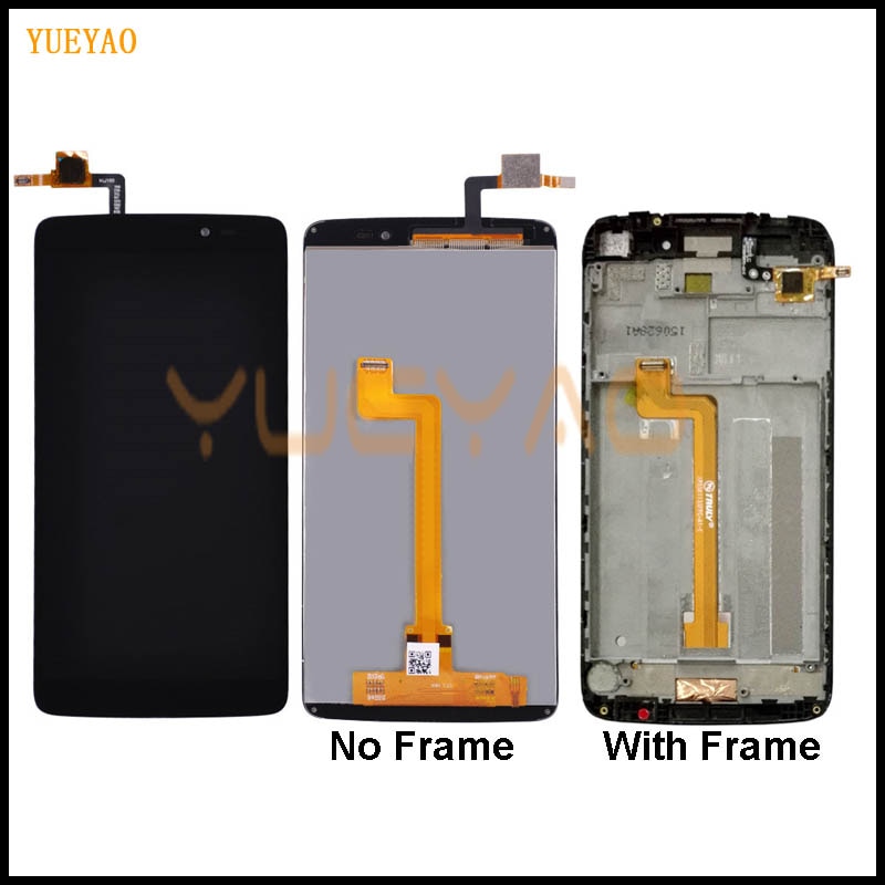 5.5" LCD Screen For Alcatel One Touch Idol 3 OT6045 6045 6045K 6045Y Touch Screen Digitizer LCD Display Assembly With Frame