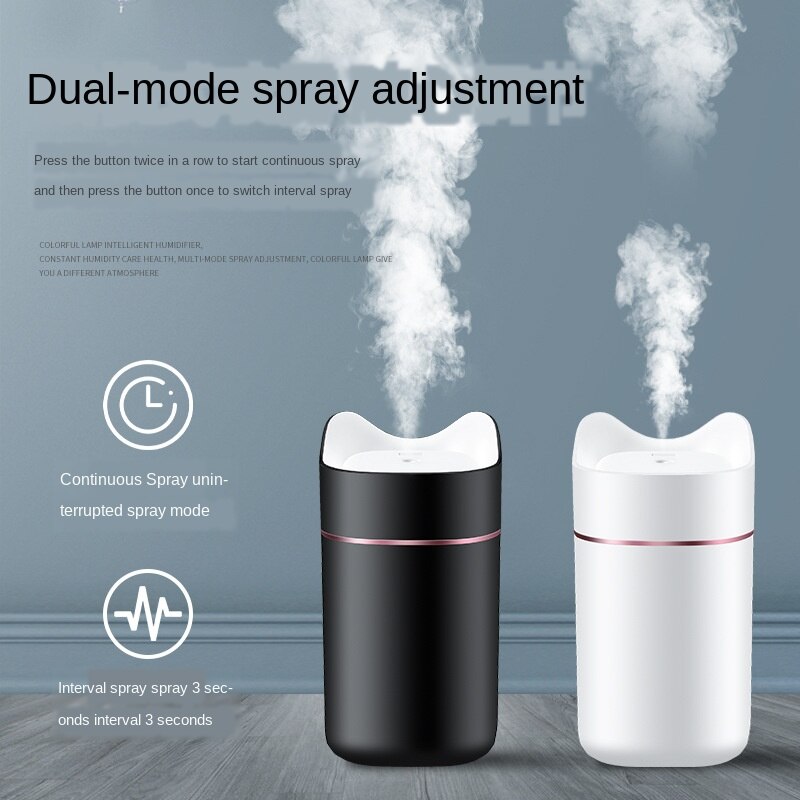 Air Humidifier Home USB Office Aroma Diffuser Intelligent Large Capacity Purification and Hydrating