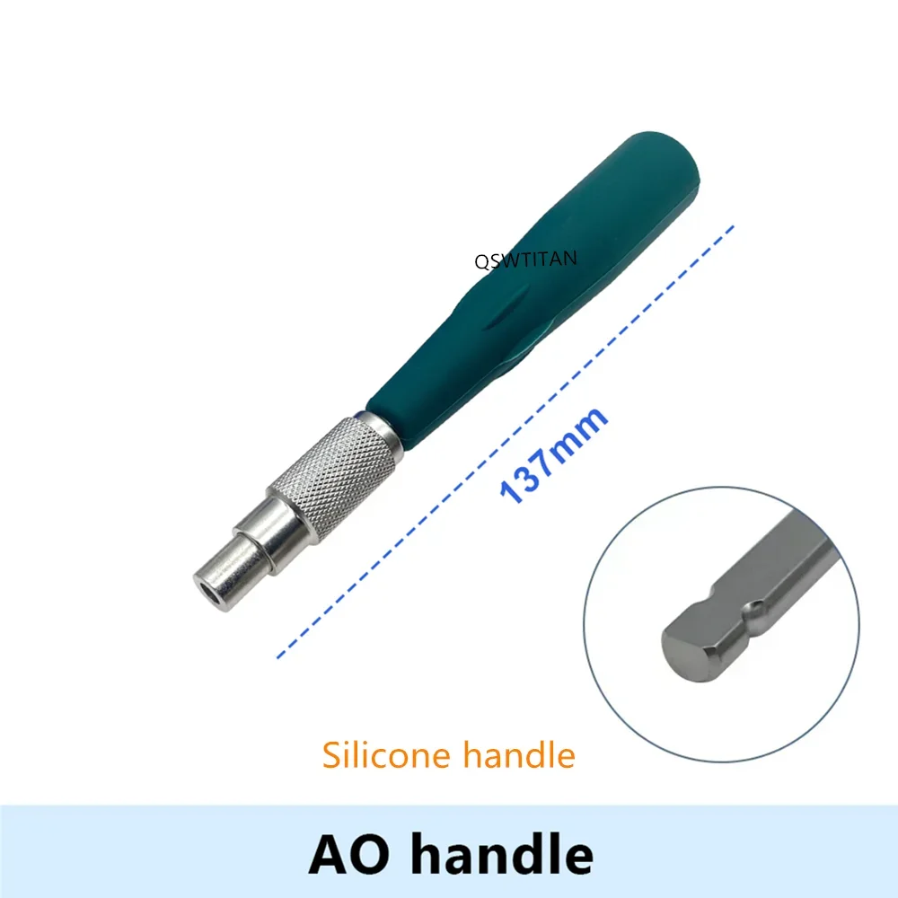 Orthopaedic Bone Screw Driver Instruments Spinal Pedicle Screw Nail Cap AO Driver Hex Screwdriver AO Plum Star Driver: PURPLE