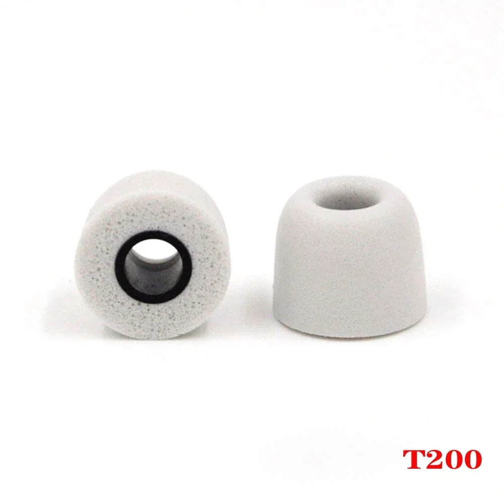 1 Paar Traagschuim Oordopjes Oorbeschermers T100 T200 T300 T400 Oordopjes Voor In-Ear Oortelefoon Lawaai Lsolerende Zachte Vervangende Oorpunten: M / WHEAT