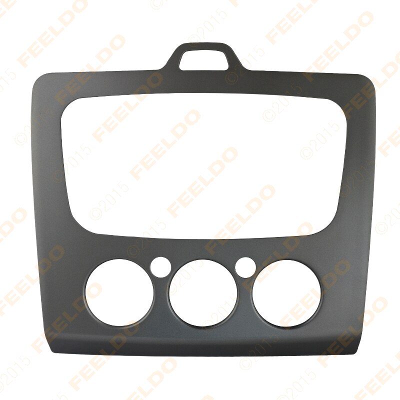 FEELDO Car Radio Stereo DVD Frame Fascia Dash Panel For Ford Focus MK2(05~07) into MK2.5(09~13) Stereo Conversion #HQ3091