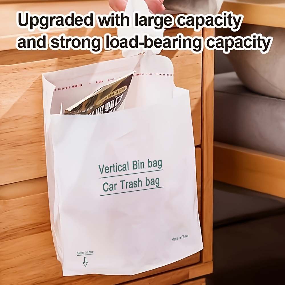 60/100 stuks wegwerpbare autovuilniszakken, braakzakken, formaat 8.07 x  x 9.84 cm. deze zakken zijn verbeterd en verdikt, waardoor ze duurzaam zijn. geschikt voor diverse omgevingen zoals auto's, keukens, slaapkamers, studiekamers, reizen, kamperen en meer.