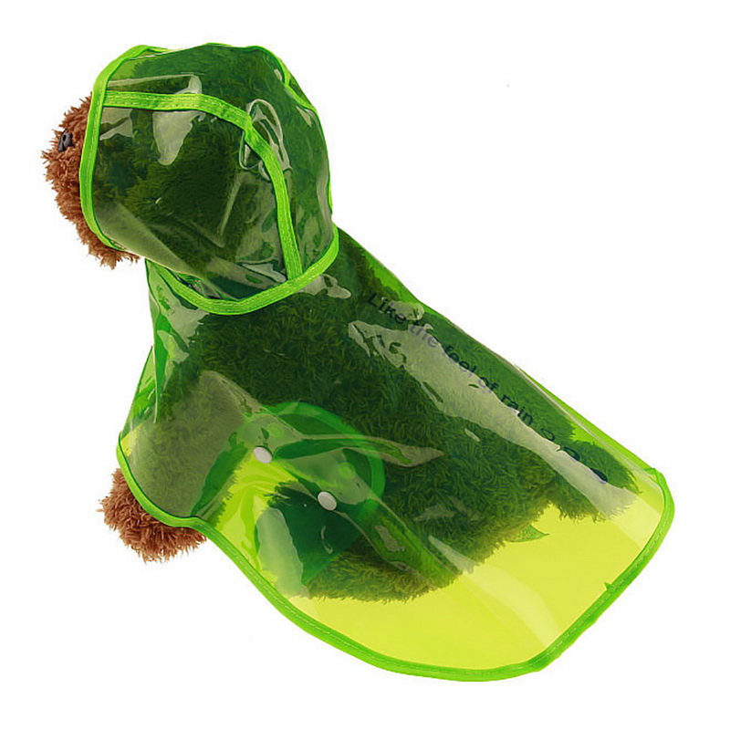 Imperméable chien imperméable vêtements pour animaux de compagnie imperméable Transparent vêtements légers imperméable pour petit chien imperméable avec capuche: 03 / S