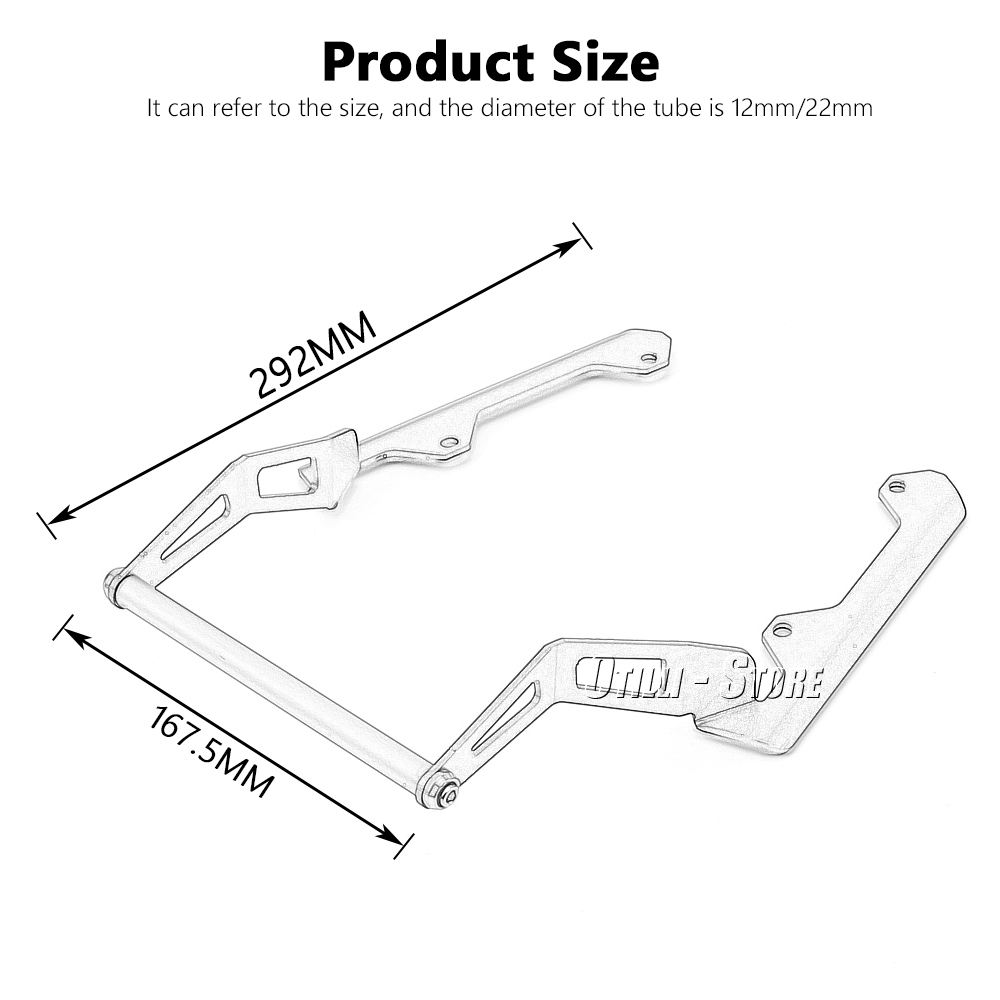 12 Mm/22 Mm Gps Beugel Fit Voor Aprilia Sr GT200 GT 200 Sr Gt200 2022 2023 Gps navigatie Telefoon Houder Frame Beugel