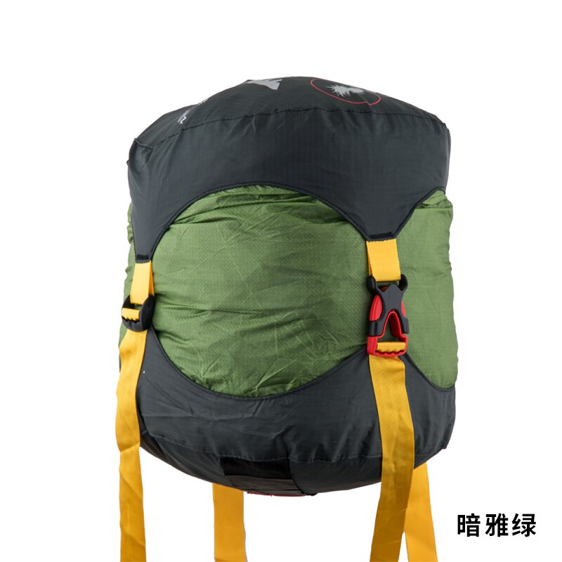 Bolsa de dormir 3F UL GEAR 30D CORDURA, bolsa de viaje al aire libre, impermeable, portátil, de comestibles: Green M