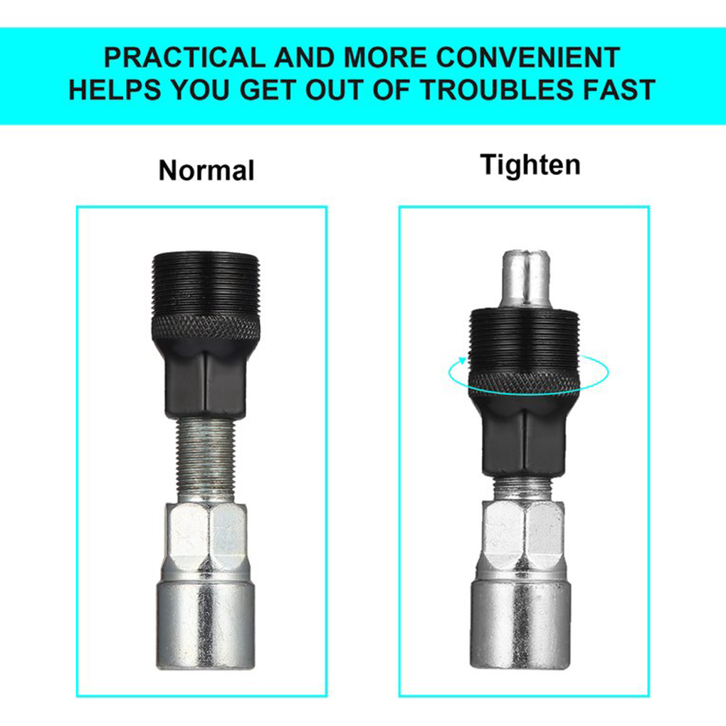 Multifunction Steel Bicycle Crank Remover Repair Tool Bike Crank Wheel Puller Pedal Remover Bicycle Tool