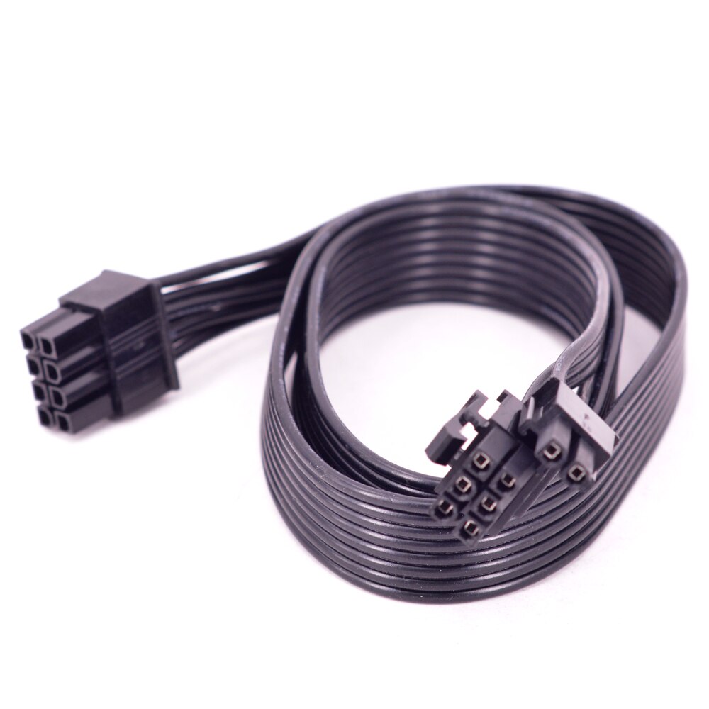 Til cooler master mwe gold 750 650 550 fuld modulær strømforsyning pcie 6 -pin  to 8- pin 6+2- pin 5- pin periferi 4- pin sata strømforsyningskabel: Sort