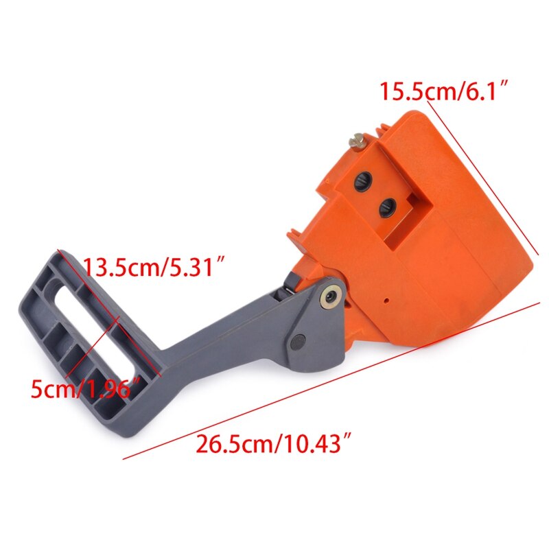 pignon d'embrayage couvercle de chaîne poignée de frein Assy Fit pour Husqvarna 136 137 141 142 tronçonneuse