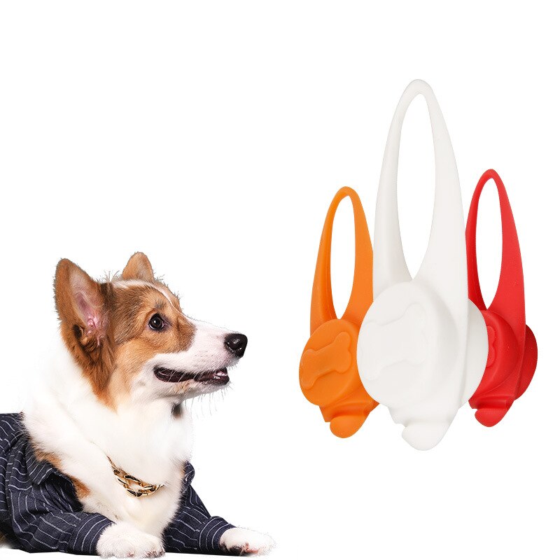 Collier LED pour chien, pendentif de sécurité, lumière clignotante, lumière clignotante dans la nuit, étiquettes lumineuses fluorescentes, fourniture pour animaux de compagnie