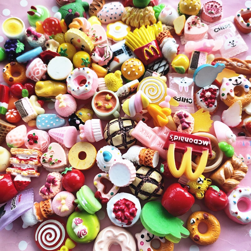 20pcs Dollhouse Miniature Supermarket Food ice cream Snacks wink Dinks For Barbies Ob11 Blyth Doll Accessories Toys