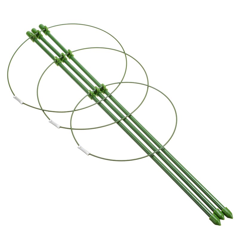 3 uds. Soporte duradero para plantas trepadoras soporte de amarre para plantas de 450mm de altura herramientas de jardín enrejado de verduras Marco de soporte para plantas