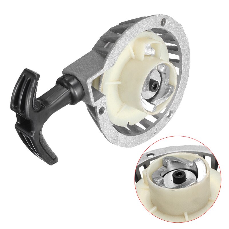 49cc terrengkjøretøy metall håndstarter pull starter rekyl start for 2 stoke mini smusslomme pit bike moto atv quad