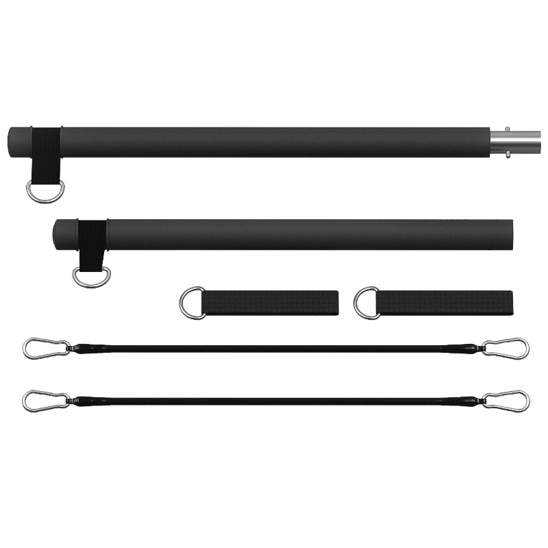 Pilates Kit Met Weerstandsbanden, Multifunctionele Yoga Pilates, Draagbare Home Gym Pilates Weerstandskit Full Body Workouts: Oranje