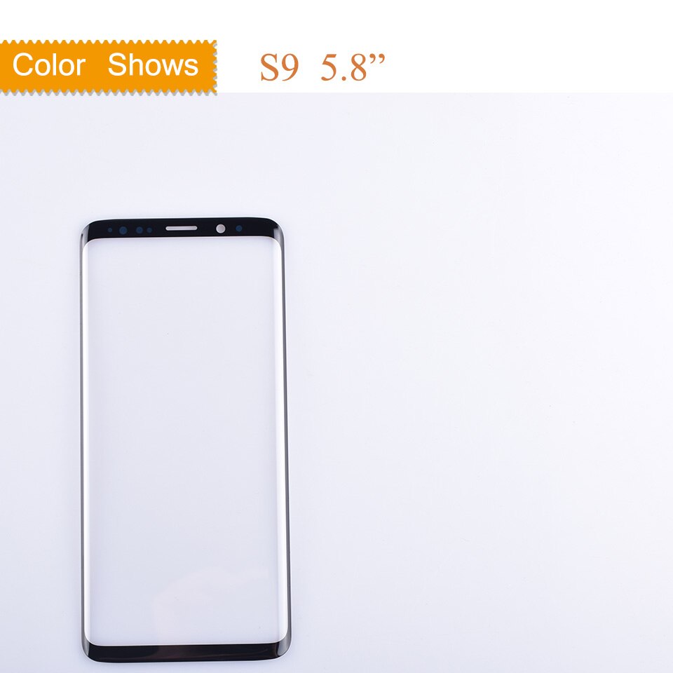 For samsung galaxy  s9 g960 g960f sm -g960f s9 plus  g965f sm -g965f berøringsskjerm front glasspanel ytre glass linse ingen lcd  s9 plus: S9 no gave