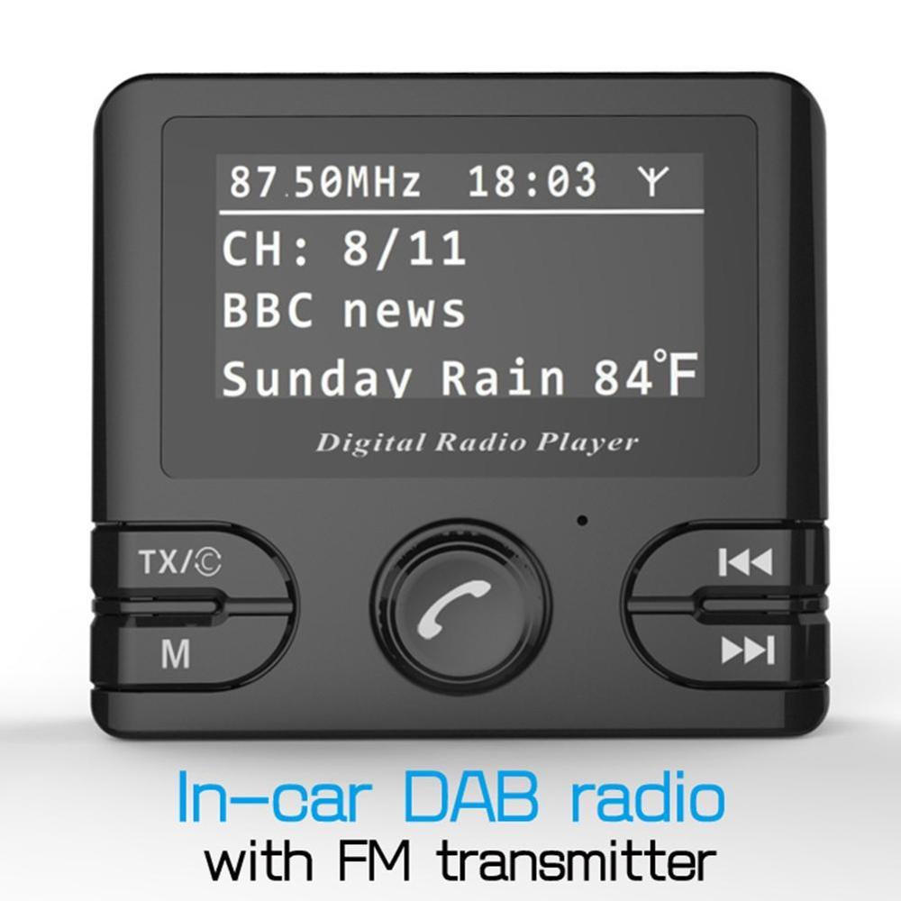 Car DAB Radio Receiver DAB/DAB+ receiver Radio Receiver Adapter with Antenna for Android Digital Radio Receiver