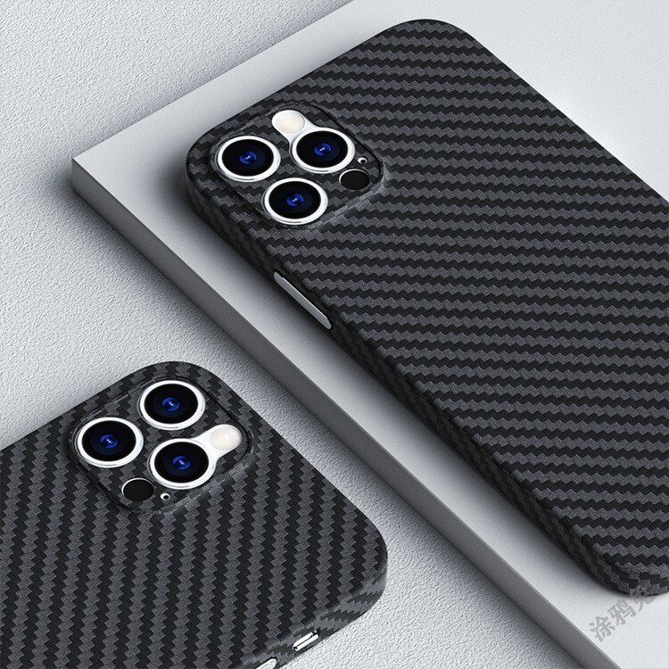 Luxus Carbon Fibre PP Fall Für iPhone 13 12 Mini 11 Pro Xs Max X XR Ultra Dünne Matte Abdeckung fall Für iPhone SE 7 8 Plus
