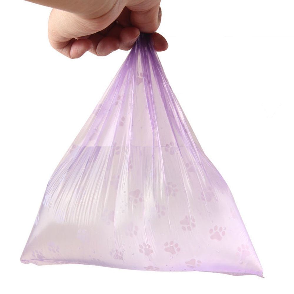 Bolsas biodegradables para caca de perro, rollos de recarga, bolsas de residuos para perros compostables con dispensador, bolsas de arena para mascotas, productos de limpieza para mascotas, 10 rollos