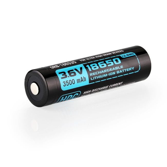 Olight HDC 3500mAh-18650 oplaadbare Li-Ion batterij