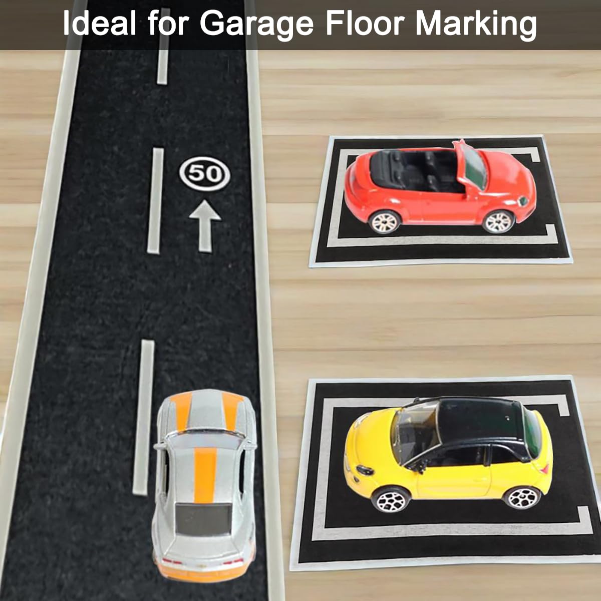 2/4/5Pcs DIY Railway Road Tape Traffic Sticker Adhesive Intelligence Route Mark Safety Education Study Road Signs Tool