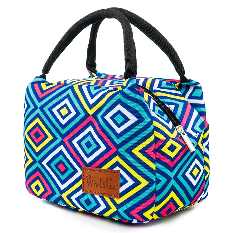 Vrouwen Functionele Koeler Lunchbox Tas Draagbare Geïsoleerde Thicken Hand Lunch Tas Tote Thermische Voedsel Picknick Lunch Tassen Voor kids