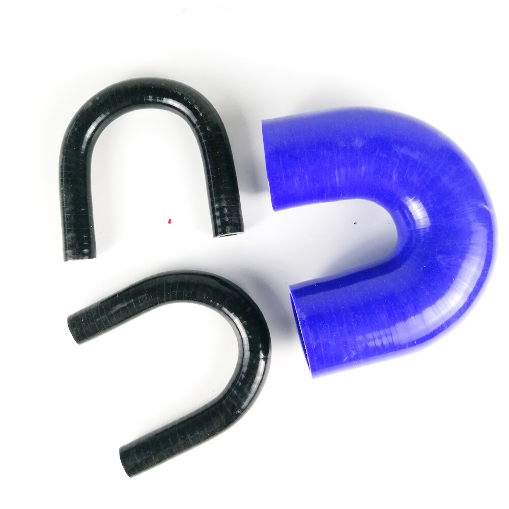 Ich würde 9,5-Ich würde32mm 180 Grad Silikon Schlauch Ellenbogen Biegen Gummi Kühlmittel Kühler Rohr