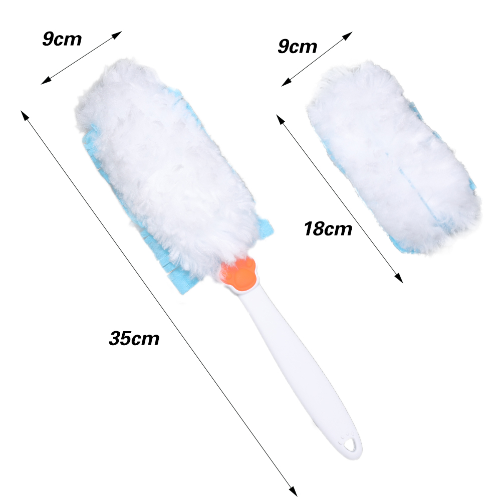 Microfiber Dusting Duster Brush Dust Removal Cleaner for Home Room Sofa Air-condition Bookshelf Window Car Duster Cleaning Tools
