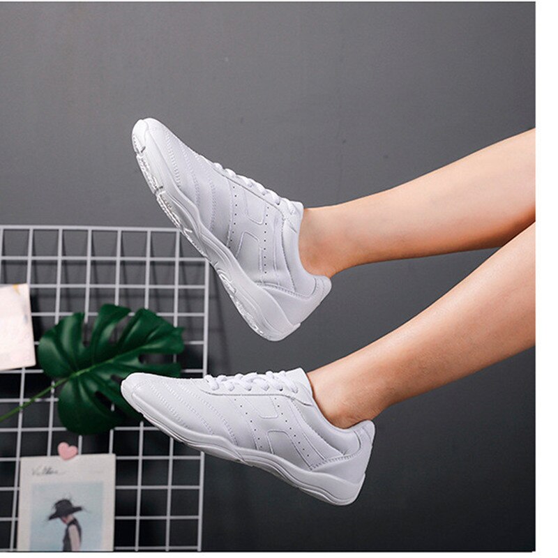 Dance Shoes Woman Ladies Modern Soft Outsole Jazz Sneakers Aerobics Breathable Lightweight Female Dancing Fitness Sport