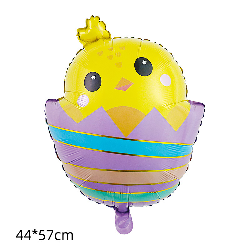 Pasen Folie Opblaasbare Bunny Ballon Staande Bunny Ballon Konijn Vormige Ballonnen voor Indoor Outdoor Yard Kids Pasen Speelgoed Decor