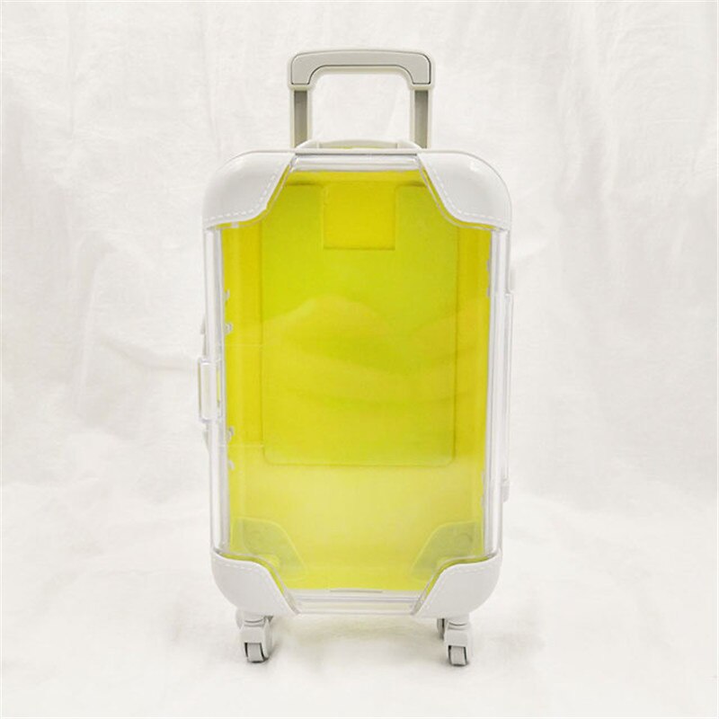 cute suitcase luggage eyelash packaging for mink lashes: only 5 lash box / 3