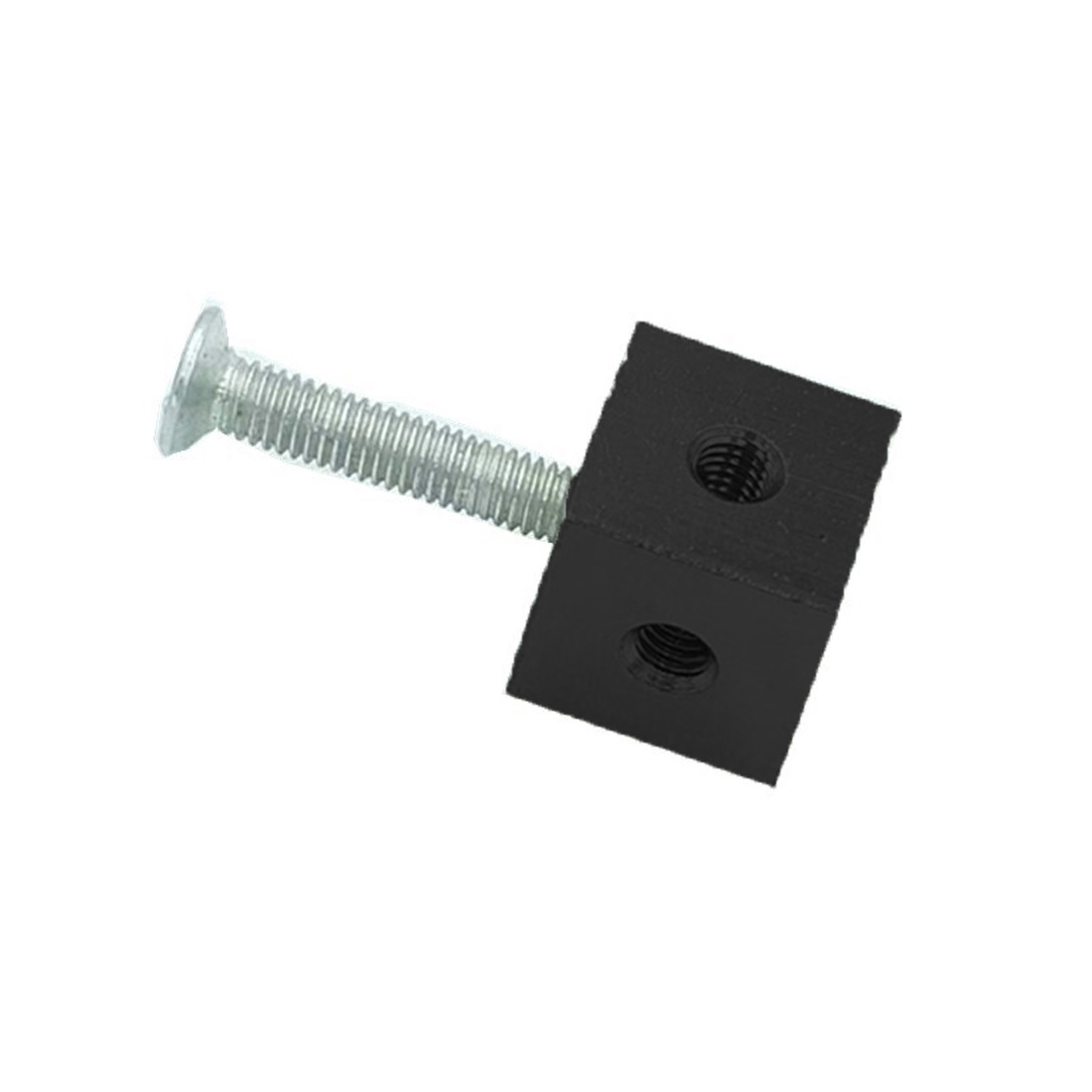 2x 6-Zijdig M3 Schroef Gaten Moer Blok Aluminium M3 Locking Aansluiting Voor Slr Camera 'S Foto Voet Spikes duim Schroef Chassis