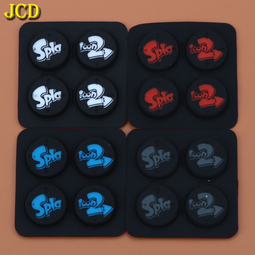 JCD Silicone Joystick cappuccio di Protezione Per Nintend Interruttore NS Rocker di Un Pezzo Corona Joystick Grip Pulsante Tappi di Copertura Della Pelle