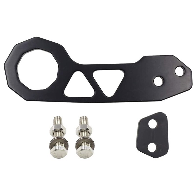 Universele trekhaak voor achteraanhangwagens, aluminiumlegering, trekhaken voor achterbumpers van auto's, trekhaak voor aanhangwagens, gereedschap voor het slepen van auto's