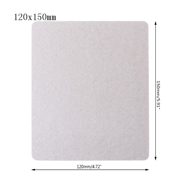 5Pcs Mica Plate Sheets Microwave Oven Replace Part 120x150mm Universal For Midea 10166