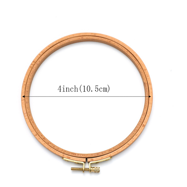 3-12 Zoll Holz Bambus Stickrahmen Oval Stickrahmen...  Grandado